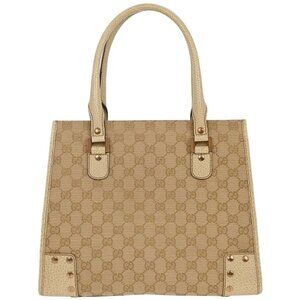 Gucci Beige GG Tote Bag 124260 214397 195901